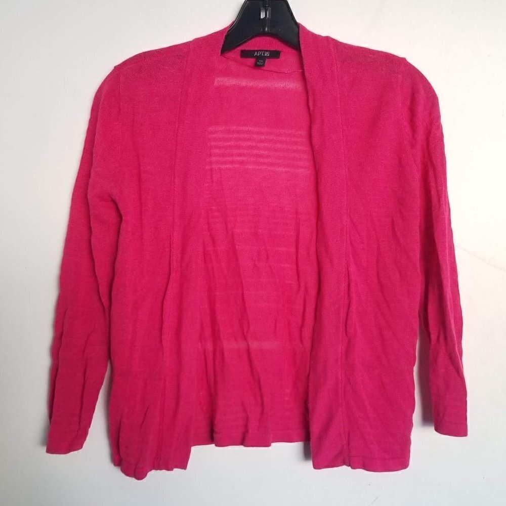 Apt. 9 Light Weight Open Front Cardigan Sweater XS